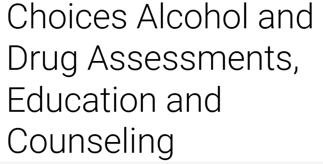 Choices Alcohol and Drug Assessment Image